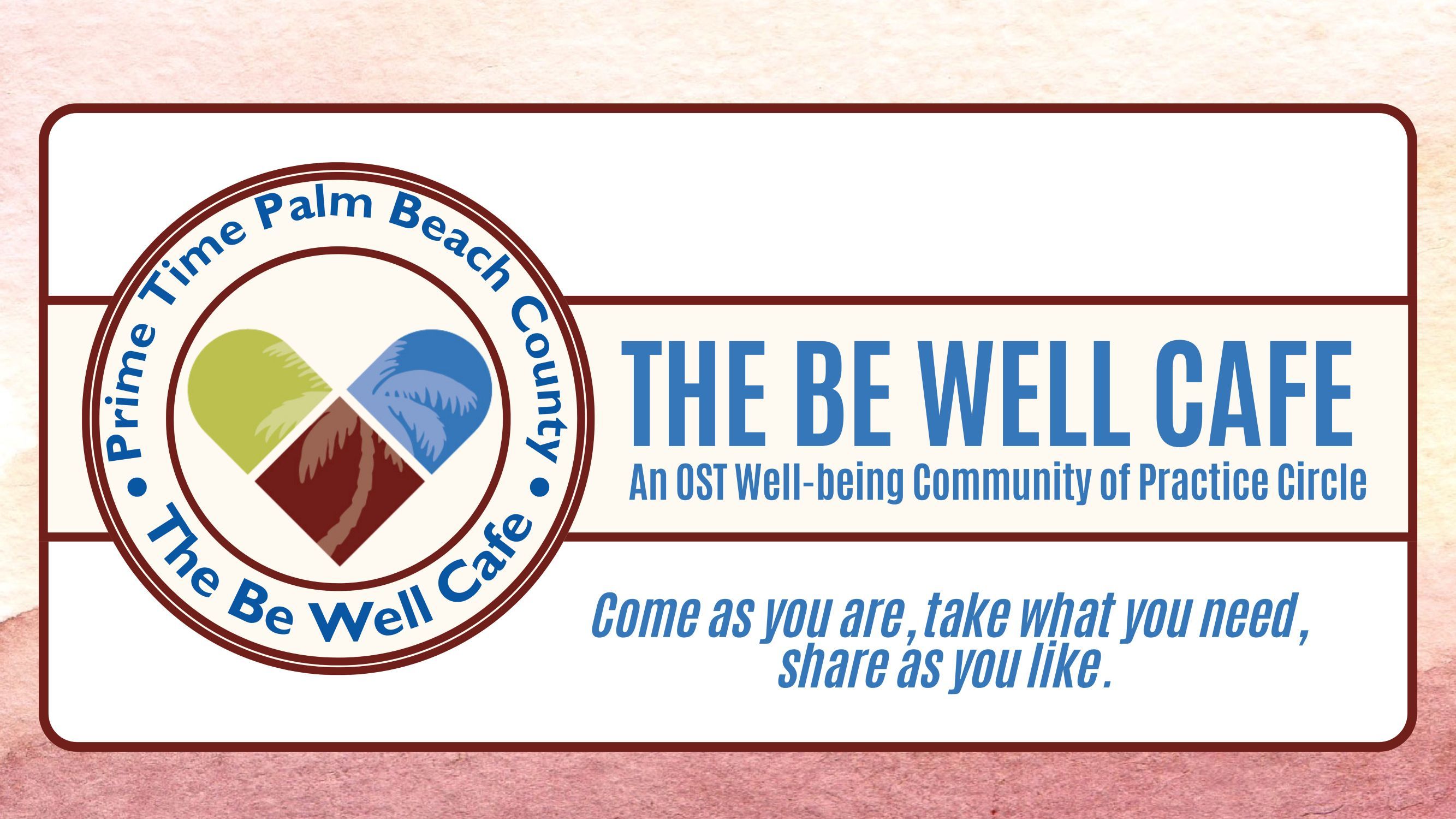 Header for Be Well Cafe